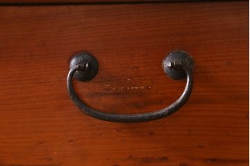 アンティーク家具　和製アンティーク　飛騨高山　春慶塗が施された明治大正期の衣装箪笥(引き出し、チェスト、時代箪笥)(R-039283)