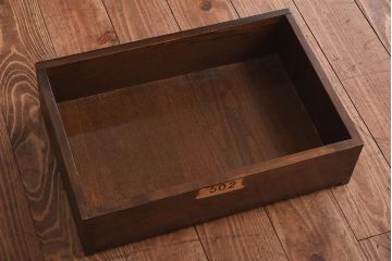 ヴィンテージ家具　イギリスビンテージ　壁に華を添える引き出し付きコンソールテーブル(サイドテーブル)(R-039293)