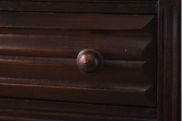 ヴィンテージ家具　イギリスビンテージ　壁に華を添える引き出し付きコンソールテーブル(サイドテーブル)(R-039293)