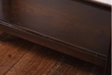ヴィンテージ家具　イギリスビンテージ　壁に華を添える引き出し付きコンソールテーブル(サイドテーブル)(R-039293)