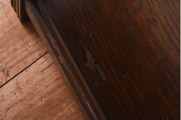 ヴィンテージ家具　イギリスビンテージ　壁に華を添える引き出し付きコンソールテーブル(サイドテーブル)(R-039293)
