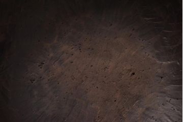 アンティーク雑貨　和製アンティーク　明治大正期　深みのある木味が魅力の木製こね鉢(ディスプレイ雑貨)(R-039300)