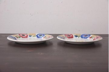 イタリアビンテージ　Richard Ginori(リチャードジノリ)　MONDOVI　プレート4枚セット(皿、洋食器)(R-039305)