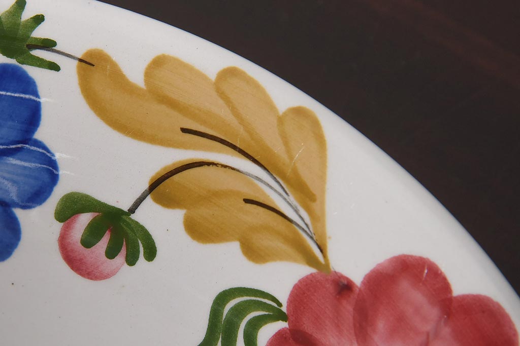 イタリアビンテージ　Richard Ginori(リチャードジノリ)　MONDOVI　プレート4枚セット(皿、洋食器)(R-039305)