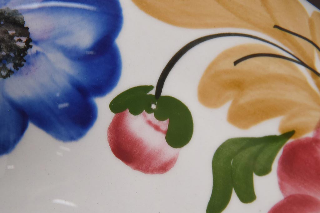 イタリアビンテージ　Richard Ginori(リチャードジノリ)　MONDOVI　プレート4枚セット(皿、洋食器)(R-039305)