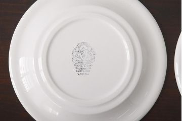 イタリアビンテージ　Richard Ginori(リチャードジノリ)　MONDOVI　プレート4枚セット(皿、洋食器)(R-039305)