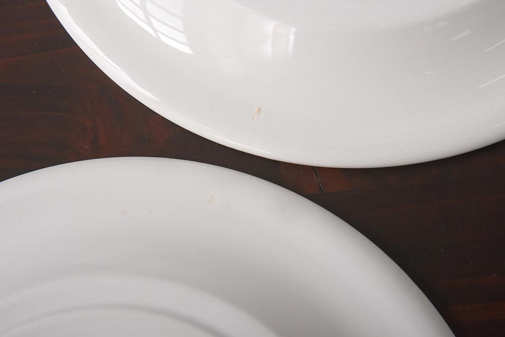 イタリアビンテージ　Richard Ginori(リチャードジノリ)　MONDOVI　プレート4枚セット(皿、洋食器)(R-039305)