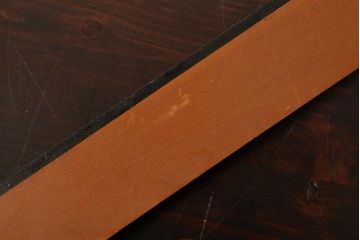 アンティーク雑貨　昭和レトロ　レア　大きなサイズの木製三角定規2点セット(ディスプレイ雑貨)(R-039312)