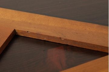 アンティーク雑貨　昭和レトロ　レア　大きなサイズの木製三角定規2点セット(ディスプレイ雑貨)(R-039312)