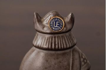 ヴィンテージ雑貨　北欧ビンテージ　Upsala Ekeby(ウプサラ・エクビー)社　Taisto Kaasinenデザイン　Viking　フィギア(置き物、ディスプレイ雑貨)(R-039316)