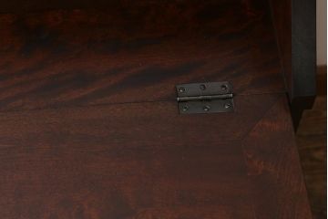 中古　松本民芸家具　上品な雰囲気漂うライティングビューロー(デスク、机、在宅ワーク、在宅用棚)(R-039325)