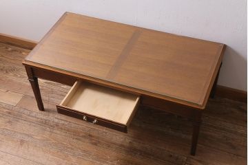 中古　maruni(マルニ)　地中海ロイヤルシリーズ　センターテーブル(ローテーブル、リビングテーブル)(定価約12万円)(R-039331)