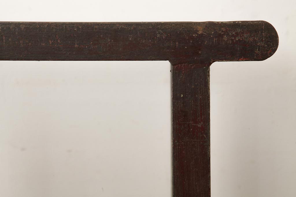 ビンテージ　インダストリアル　シャビーな質感と重厚感がおしゃれなアイアン製カート(台車、鉄製、ディスプレイ)(R-039348)