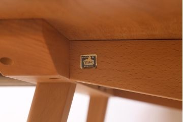 ヴィンテージ家具　イギリスビンテージ　ERCOL(アーコール)　スタイリッシュなデザインが目をひくバタフライテーブル(ドロップリーフテーブル、ダイニングテーブル)(R-039349)