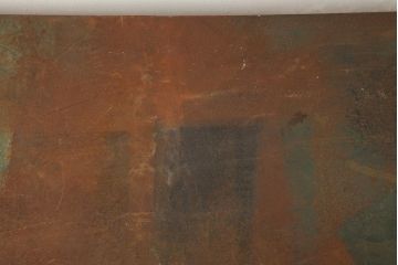 ビンテージ家具　インダストリアル　シャビーな質感と重厚感がおしゃれなアイアン製作業台(鉄製)(R-039352)