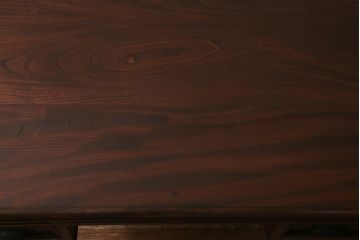 アンティーク家具　和製アンティーク　大正期　総欅材　大正浪漫スタイルにおすすめ
のデスク(平机、在宅ワーク、在宅用ワークデスク)(R-039362)