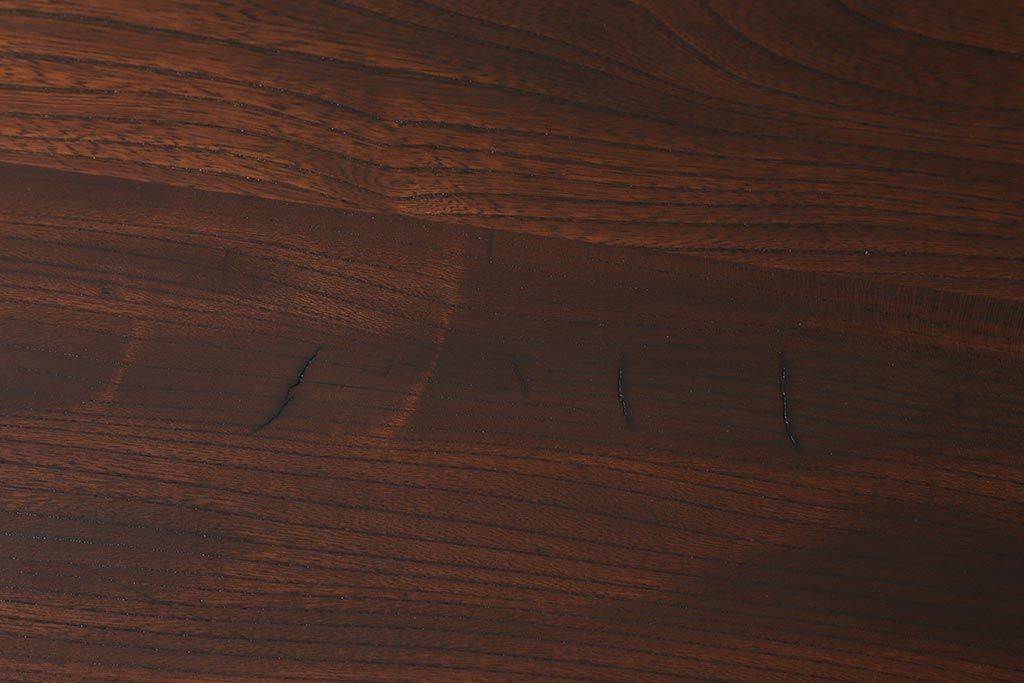 アンティーク家具　和製アンティーク　大正期　総欅材　大正浪漫スタイルにおすすめ
のデスク(平机、在宅ワーク、在宅用ワークデスク)(R-039362)