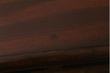 アンティーク家具　和製アンティーク　大正期　総欅材　大正浪漫スタイルにおすすめ
のデスク(平机、在宅ワーク、在宅用ワークデスク)(R-039362)