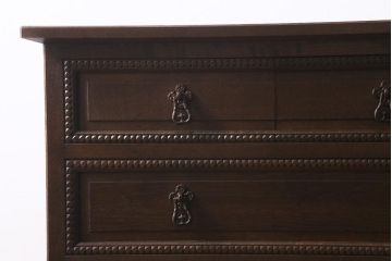 ビンテージ家具　神戸洋家具　伊藤家具　クラシカルな佇まいのチェスト(衣装タンス、引き出し、ヴィンテージ)(R-039363)