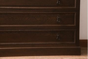 ビンテージ家具　神戸洋家具　伊藤家具　クラシカルな佇まいのチェスト(衣装タンス、引き出し、ヴィンテージ)(R-039363)