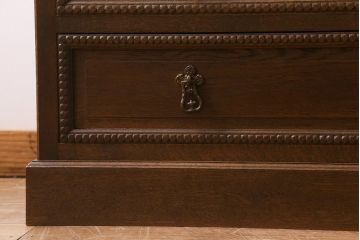 ビンテージ家具　神戸洋家具　伊藤家具　クラシカルな佇まいのチェスト(衣装タンス、引き出し、ヴィンテージ)(R-039363)