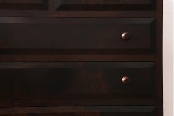 ビンテージ家具　松本民芸家具　D型整理タンスI　シンプルながら上品な雰囲気漂うチェスト(衣装タンス、引き出し)(定価約28万円)(R-039364)