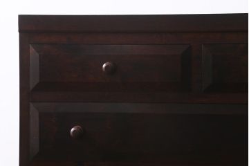 ビンテージ家具　松本民芸家具　D型整理タンスI　シンプルながら上品な雰囲気漂うチェスト(衣装タンス、引き出し)(定価約28万円)(R-039364)