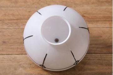 アンティーク照明　和製アンティーク　大正昭和初期　タッセル(飾り房)付き　和の風情漂う吊り下げ照明(天井照明、ペンダントライト)(R-039379)