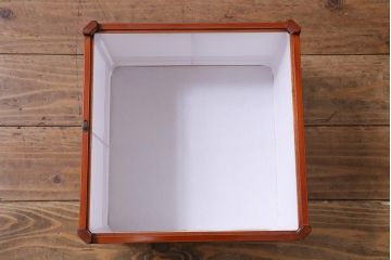 アンティーク照明　激レア!上手物　春慶塗が施された上品な佇まいの天井照明(吊り下げ照明)(R-039381)