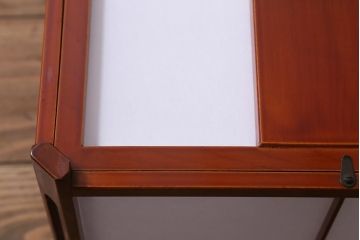 アンティーク照明　激レア!上手物　春慶塗が施された上品な佇まいの天井照明(吊り下げ照明)(R-039381)