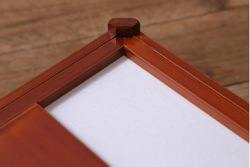 アンティーク照明　激レア!上手物　春慶塗が施された上品な佇まいの天井照明(吊り下げ照明)(R-039381)