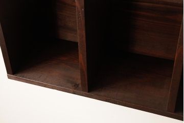 ラフジュ工房オリジナル　古材リメイク　杉材　レトロでシンプルなウォールシェルフ(壁掛け棚、吊り棚、ウォールラック)(R-039395)
