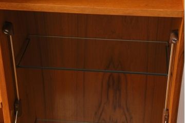 ヴィンテージ家具　イギリスビンテージ　G-PLAN(ジープラン)　Fresco(フレスコ)シリーズ　北欧スタイル家具らしいシンプルなウォールユニット(収納棚、キャビネット)(R-039402)