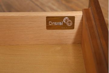 中古美品　DREXEL HERITAGE JAPAN(ドレクセルヘリテイジ・ジャパン)　Triune(トライユン)　デスク(机、在宅ワーク、在宅用)(定価約75万円)(R-039403)