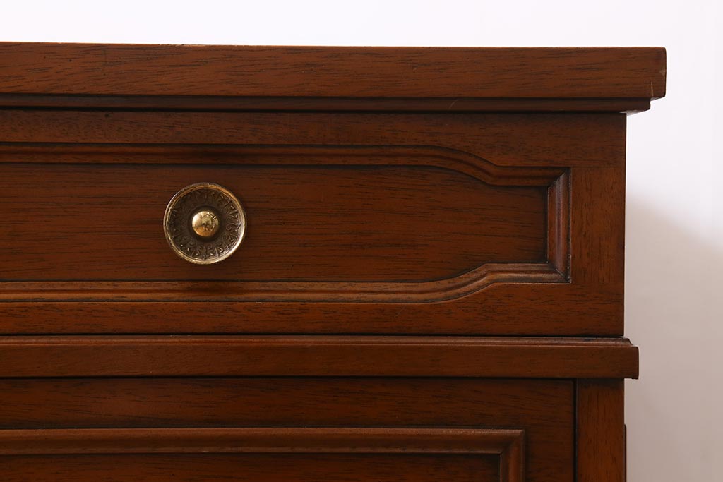 中古美品　DREXEL HERITAGE JAPAN(ドレクセルヘリテイジ・ジャパン)　Triune(トライユン)　デスク(机、在宅ワーク、在宅用)(定価約75万円)(R-039403)