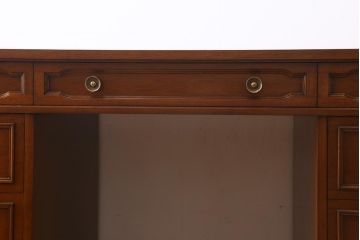 中古美品　DREXEL HERITAGE JAPAN(ドレクセルヘリテイジ・ジャパン)　Triune(トライユン)　デスク(机、在宅ワーク、在宅用)(定価約75万円)(R-039403)