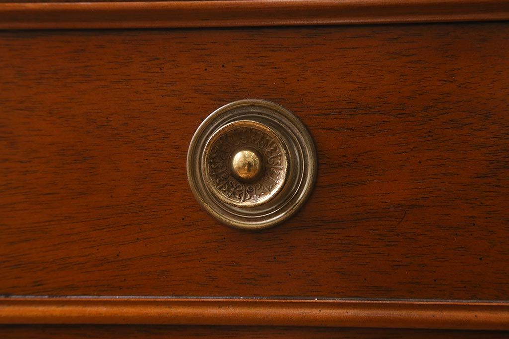 中古美品　DREXEL HERITAGE JAPAN(ドレクセルヘリテイジ・ジャパン)　Triune(トライユン)　デスク(机、在宅ワーク、在宅用)(定価約75万円)(R-039403)