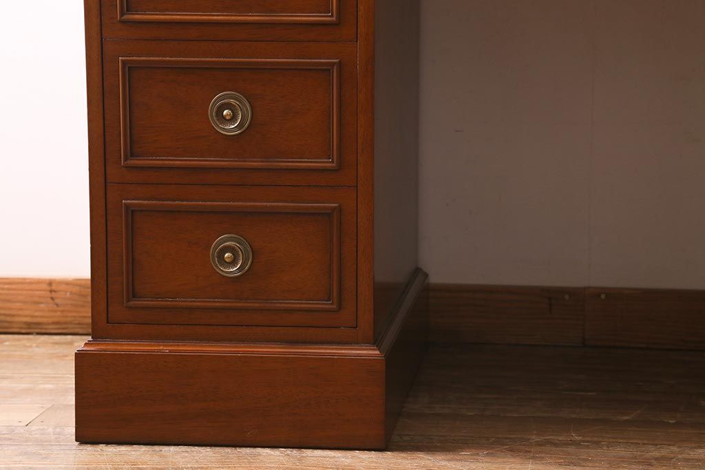 中古美品　DREXEL HERITAGE JAPAN(ドレクセルヘリテイジ・ジャパン)　Triune(トライユン)　デスク(机、在宅ワーク、在宅用)(定価約75万円)(R-039403)