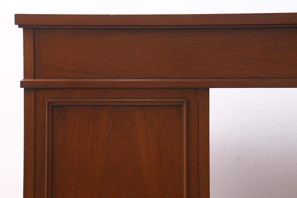 中古美品　DREXEL HERITAGE JAPAN(ドレクセルヘリテイジ・ジャパン)　Triune(トライユン)　デスク(机、在宅ワーク、在宅用)(定価約75万円)(R-039403)