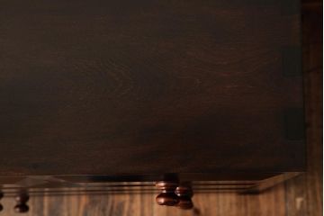 中古　松本民芸家具　シックな佇まいの小引き出し(チェスト)(R-039405)