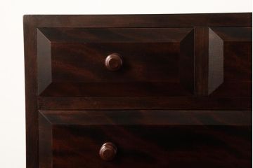 中古　松本民芸家具　シックな佇まいの小引き出し(チェスト)(R-039405)