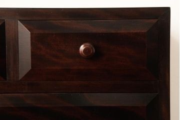 中古　松本民芸家具　シックな佇まいの小引き出し(チェスト)(R-039405)