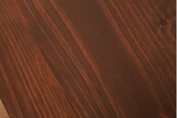 リメイク家具　和製アンティーク　天板ヒノキ材　昭和初期　ブラックペイントが格好いいサイドテーブル(平机、花台、飾り台)(R-039406)