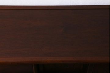 ビンテージ家具　和製ビンテージ　伝統工芸品　唐木指物　紫檀材　漆塗り　上質な和の雰囲気漂う飾り棚(茶棚、陳列棚)(R-039413)