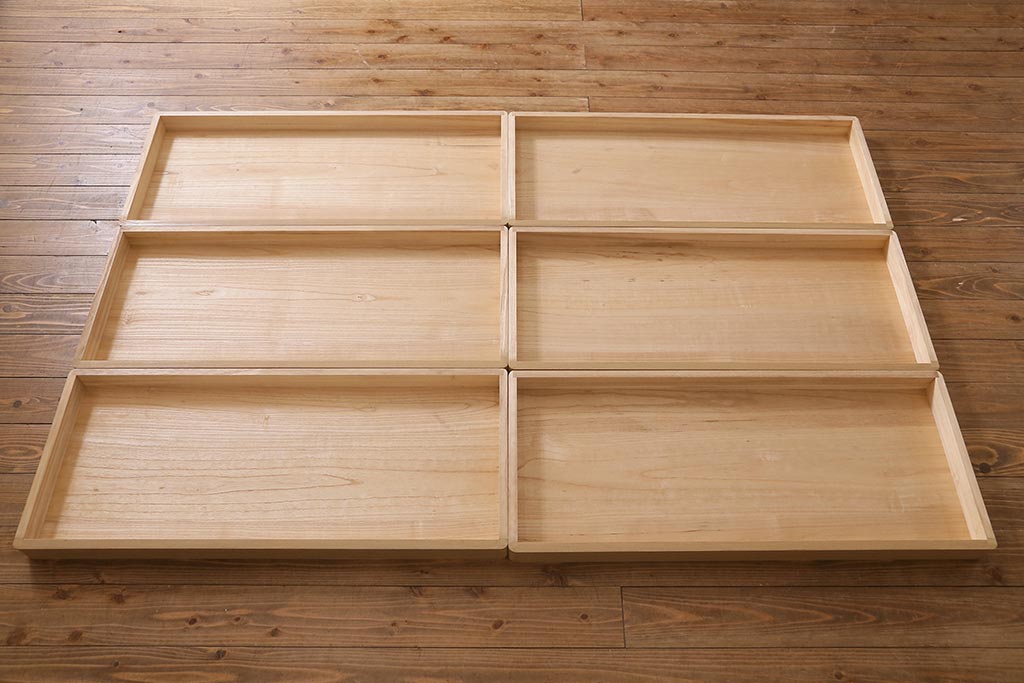 中古　伝統工芸品　上品な和の趣漂う加茂総桐箪笥(総桐たんす、和箪笥、衣装タンス)(定価約120万円)(R-039417)