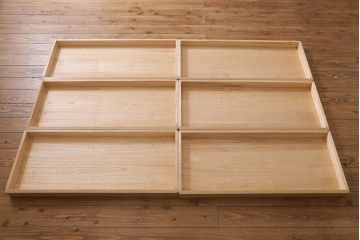 中古　伝統工芸品　上品な和の趣漂う加茂総桐箪笥(総桐たんす、和箪笥、衣装タンス)(定価約120万円)(R-039417)