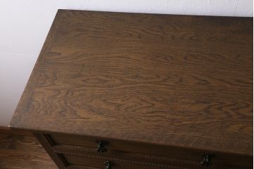ビンテージ家具　神戸洋家具　伊藤家具　クラシカルな佇まいのチェスト(衣装タンス、引き出し)(R-039418)