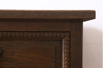 ビンテージ家具　神戸洋家具　伊藤家具　クラシカルな佇まいのチェスト(衣装タンス、引き出し)(R-039418)