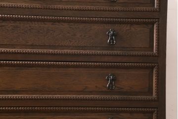 ビンテージ家具　神戸洋家具　伊藤家具　クラシカルな佇まいのチェスト(衣装タンス、引き出し)(R-039418)