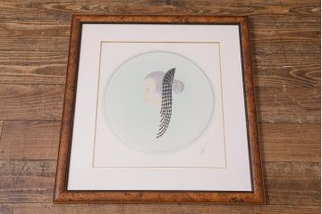 フランス作家　Erte(エルテ)　シルクスクリーン　アールデコ　エディション有り　270300　額装